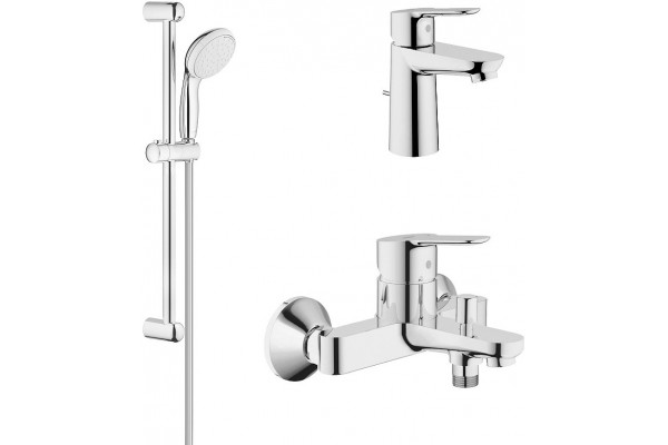 Душевой комплект Grohe BauEdge 122271 хром, шланг 175 см