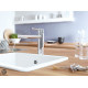 Смеситель для кухонной мойки Grohe Concetto с высоким изливом, однорычажный, хром