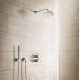 Держатель для душа Grohe Grandera хром,  в стиле hi-tech