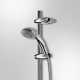 Душевой гарнитур Grohe Movario (ручной душ, штанга 900 мм, шланг 1750 мм), хром, с полочкой-мыльницей