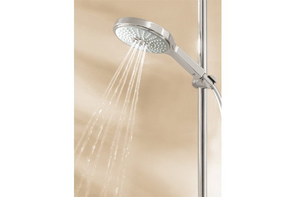 Душевой гарнитур Grohe Power&Soul Cosmopolitan 160 (ручной душ, штанга 900 мм, шланг 1750 мм), хром, 4 режима