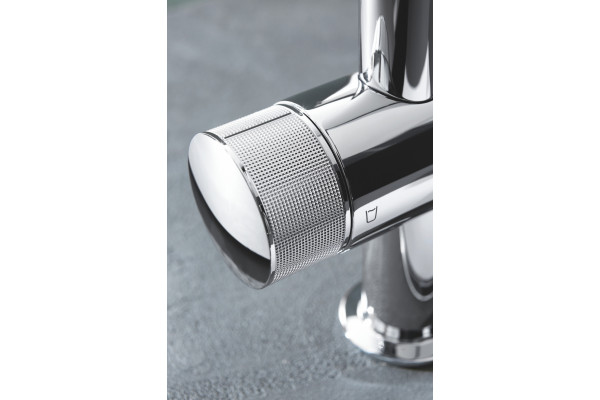 Кран Grohe Blue Pure 30387000 для кухонной мойки, хром, двухвентильный, длина излива 22.4 см