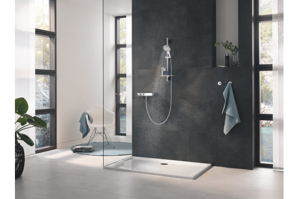 Душевой гарнитур Grohe Rainshower SmartActive 26546000 хром, штанга 70 см