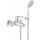 Смеситель Grohe Eurodisc Cosmopolitan 33395002 для ванны с душем, однорычажный, хром