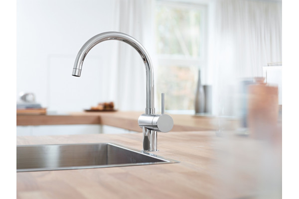 Смеситель Grohe Minta 32917000 для кухонной мойки однорычажный, хром