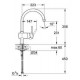Смеситель Grohe Minta 32917000 для кухонной мойки однорычажный, хром