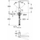 Смеситель Grohe Minta 32488000 для кухонной мойки однорычажный, хром