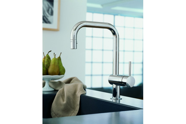 Смеситель Grohe Minta 32488000 для кухонной мойки однорычажный, хром