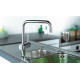 Смеситель Grohe Minta 32488000 для кухонной мойки однорычажный, хром