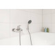 Смеситель Grohe Start 2021 24206002 для ванны с душем, хром, однорычажный, длина излива 18.8 см