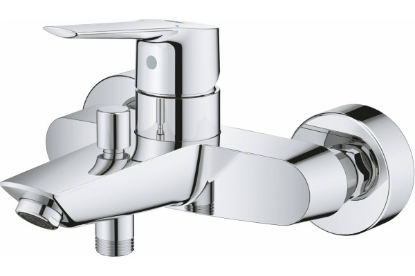 Смеситель Grohe Start 2021 24206002 для ванны с душем, хром, однорычажный, длина излива 18.8 см