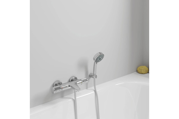 Термостат Grohe Precision Feel 34788000 для ванны с душем, хром, термостат, длина излива 17.3 см