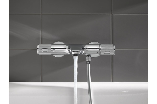 Термостат Grohe Precision Feel 34788000 для ванны с душем, хром, термостат, длина излива 17.3 см