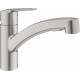Смеситель Grohe Start 2021 30531DC1 для кухонной мойки, суперсталь, однорычажный, высота излива 13.9 см