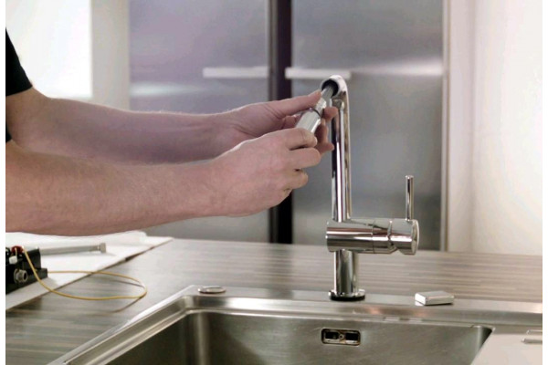 Смеситель Grohe Minta 32168000 для кухонной мойки однорычажный, хром