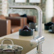 Смеситель Grohe Minta 32168000 для кухонной мойки однорычажный, хром
