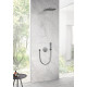 Душевая лейка Grohe Sena Stick 26465AL0 темный графит цвет сталь, штанга 21.5 см