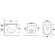 Комплект 3 в 1 инсталляция Grohe Rapid SL + Унитаз подвесной Owl 1975 Cirkel-H + кнопка Skate Air в современном стиле