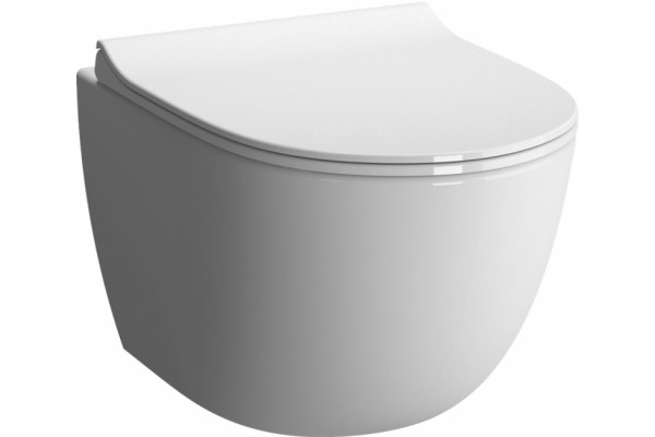 Комплект 3 в 1 инсталляция Grohe Rapid SL +  Унитаз подвесной VitrA Sento 7748В003-0075 + кнопка Skate Air в современном стиле