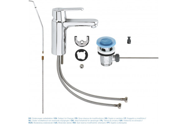 Смеситель для раковины Grohe Get 23454000 однорычажный, хром