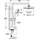 Душевая стойка Grohe Vitalio Start 26382001 хром, штанга 78.7 см