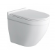 Комплект 3 в 1 инсталляция Grohe Rapid SL + Унитаз подвесной Owl 1975 Cirkel-H + кнопка черная в современном стиле