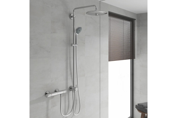Душевая стойка Grohe Vitalio Joy 260 27357002 хром, штанга 115.7 см