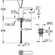 Смеситель для раковины Grohe Get Joy 23800000 однорычажный, хром