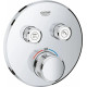 Душевой комплект Grohe Grohtherm SmartControl 29119000 + 35600000 + 27929002 + 26412000 штанга 17.6 см
