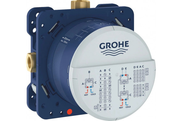 Душевой комплект Grohe Grohtherm SmartControl 29121000 + 3560000 + 26404000 + 26475000 + 26483000 штанга 17.6 см