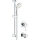 Душевой комплект Grohe BauClassic 29048000 + 27924001 + 28671000 хром,  в современном стиле