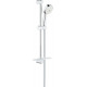 Душевой комплект Grohe BauFlow 29046000 + 27929002 + 28671000 хром,  в современном стиле