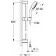 Душевой комплект Grohe BauFlow 29046000 + 27929002 + 28671000 хром,  в современном стиле