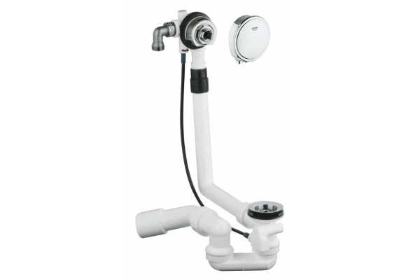 Слив-перелив Grohe Talentofill 28991000 белый, хром, черный