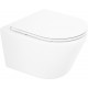 Комплект 3 в 1 инсталляция Grohe Rapid SL + Унитаз подвесной BelBagno Tre BB8001CHR/SC + кнопка хром в современном стиле