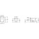 Комплект 3 в 1 инсталляция Grohe Rapid SL + Унитаз подвесной BelBagno Tre BB8001CHR/SC + кнопка хром в современном стиле