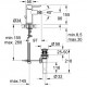 Смеситель Grohe BauClassic 32864000 для биде однорычажный, хром
