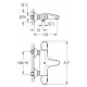 Термостат Grohe Grohtherm 1000 New для ванны с душем, термостат, хром