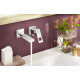 Смеситель Grohe Eurocube для раковины однорычажный, хром, длина излива 17.1 см