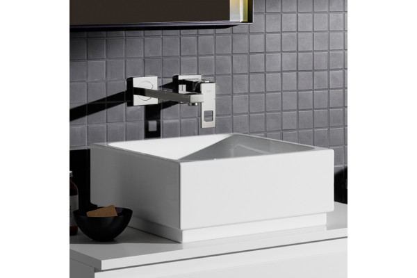 Смеситель Grohe Eurocube для раковины однорычажный, хром, длина излива 17.1 см