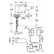 Смеситель Grohe Eurosmart Cosmopolitan E для раковины сенсорный, хром