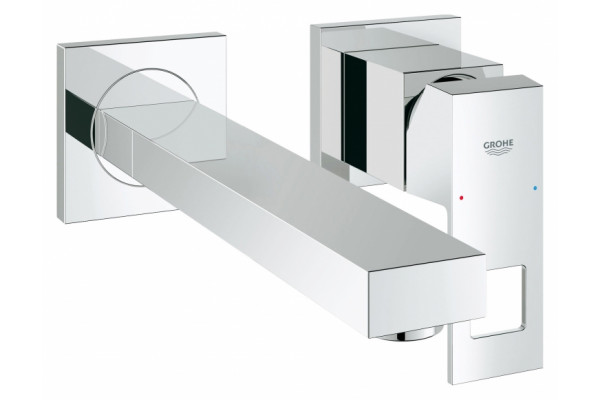Смеситель Grohe Eurocube для раковины однорычажный, хром, длина излива 23.1 см