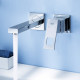 Смеситель Grohe Eurocube для раковины однорычажный, хром, длина излива 23.1 см