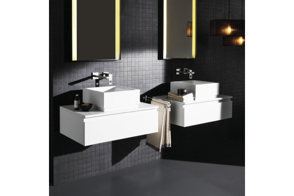 Смеситель Grohe Eurocube для раковины однорычажный, хром, длина излива 23.1 см