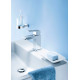 Смеситель Grohe Eurocube для раковины однорычажный, хром, высота излива 9.4 см