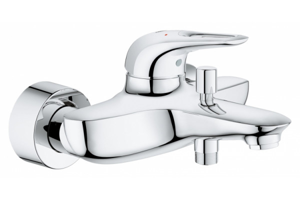 Смеситель Grohe Eurostyle New для ванны с душем, однорычажный, хром