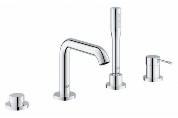 Смеситель Grohe Essence New на борт ванны однорычажный, хром