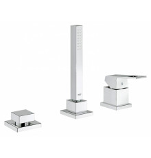 Смеситель Grohe Eurocube на борт ванны однорычажный, хром