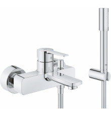 Смеситель Grohe Lineare 33850001 для ванны с душем, однорычажный, хром