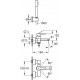Смеситель Grohe Lineare 33850001 для ванны с душем, однорычажный, хром